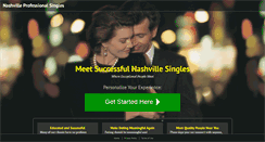 Desktop Screenshot of nashvilleprofessionalsingles.com