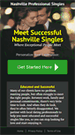 Mobile Screenshot of nashvilleprofessionalsingles.com